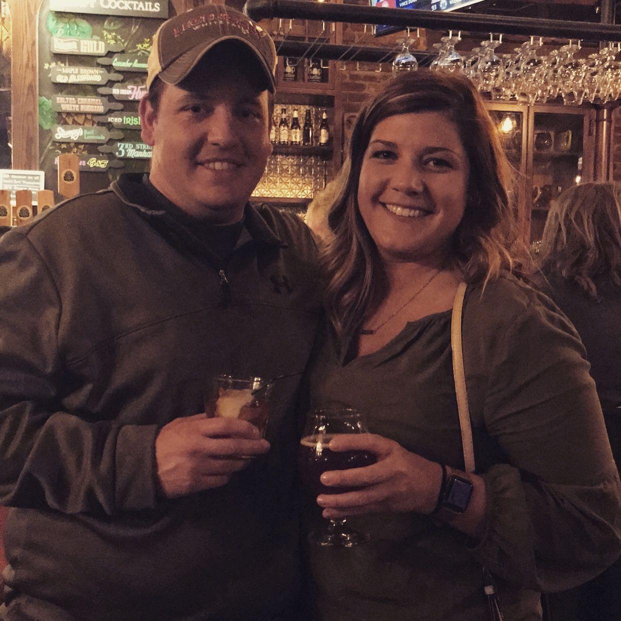 Our first photo together!