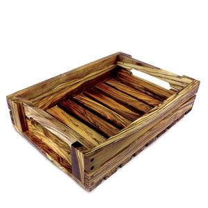 Enrico 1310 Olive Wood Kitchen Crate, Natural
