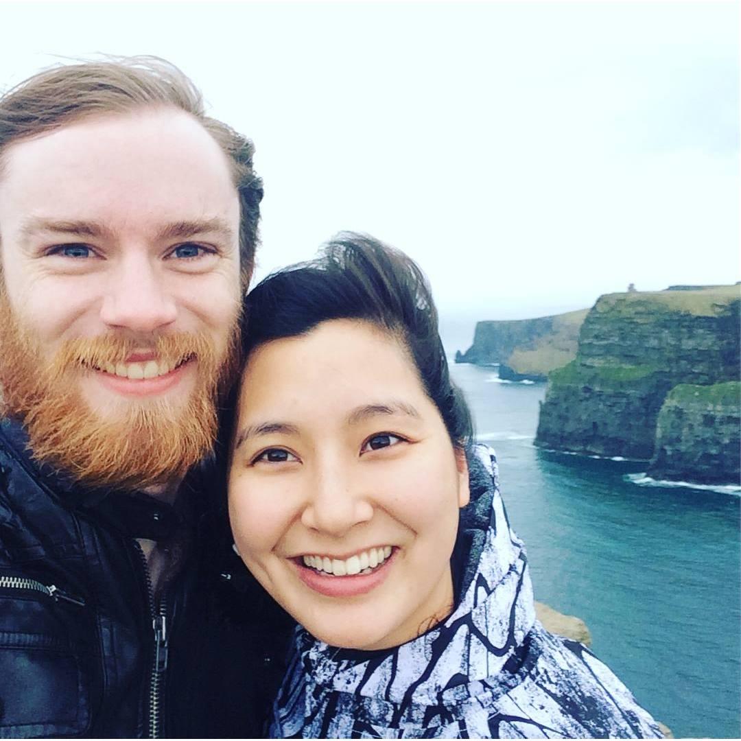 Our first international trip to Ireland!