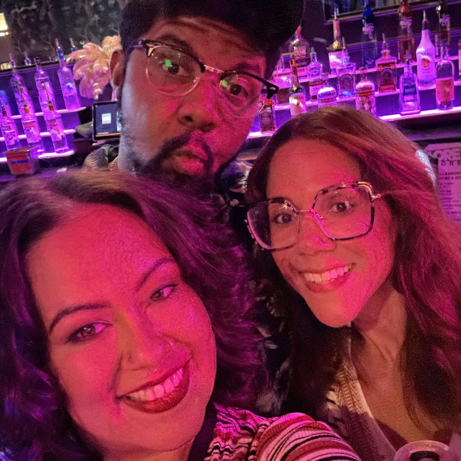 Out on the town with Sharrisse!