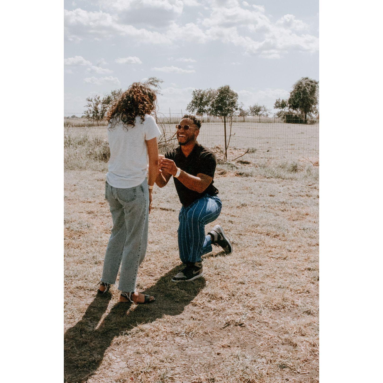 SHE SAID, "YES"