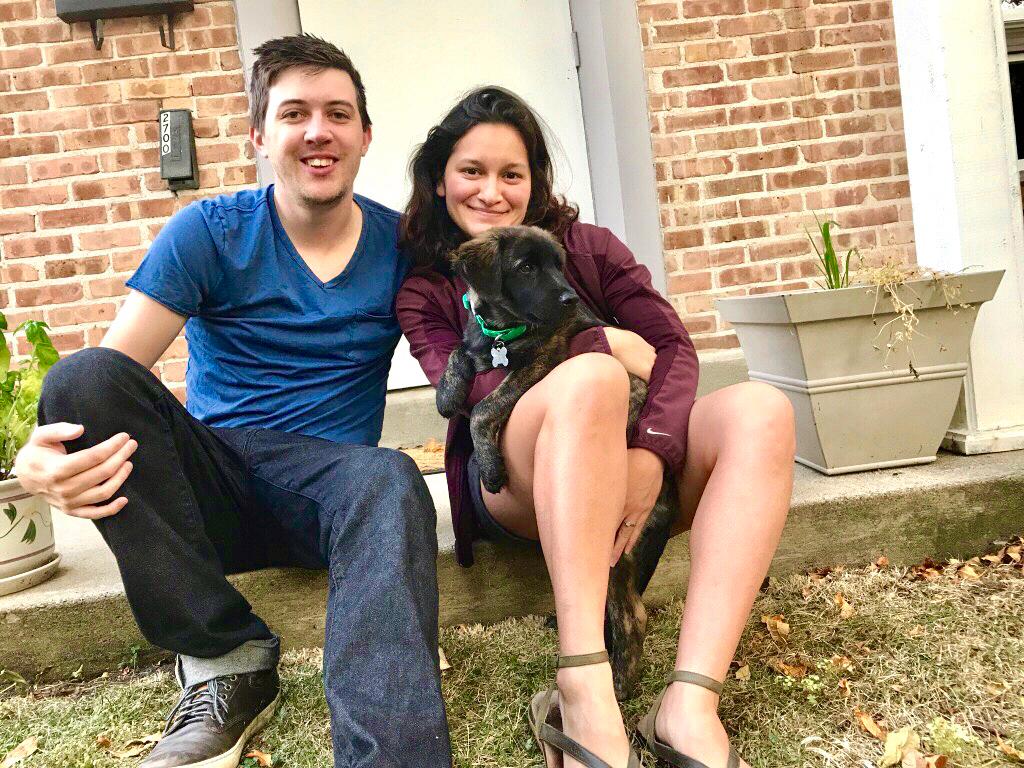 First family photo after getting our baby Shelly.