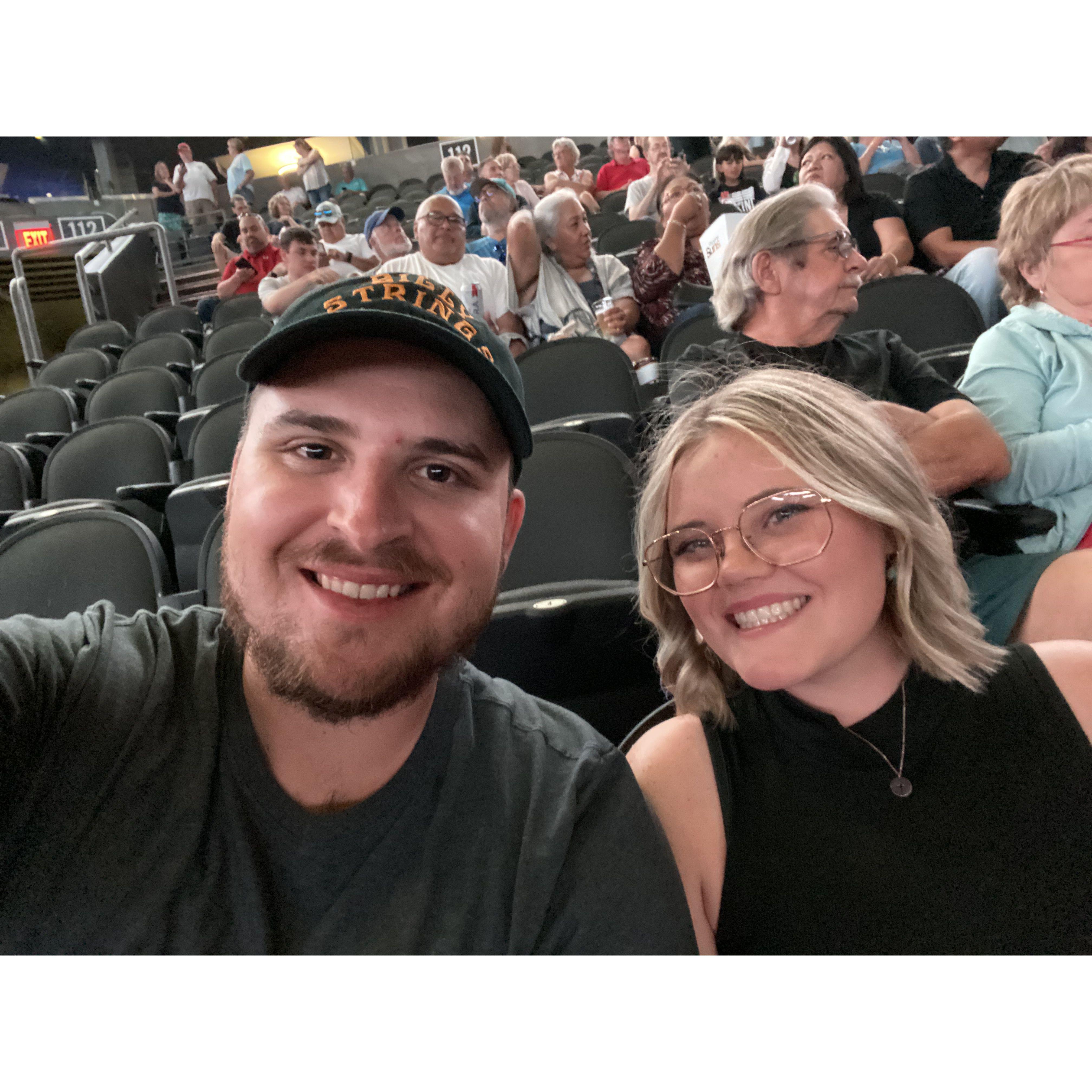 We went to see the Doobie Brothers!