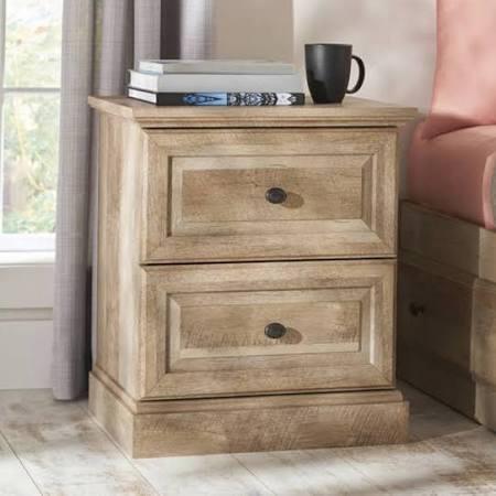 Better Homes & Gardens Crossmill Nightstand, Weathered Finish