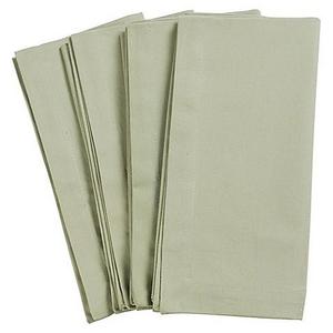Fete Solid Napkins in Green (Set of 4)