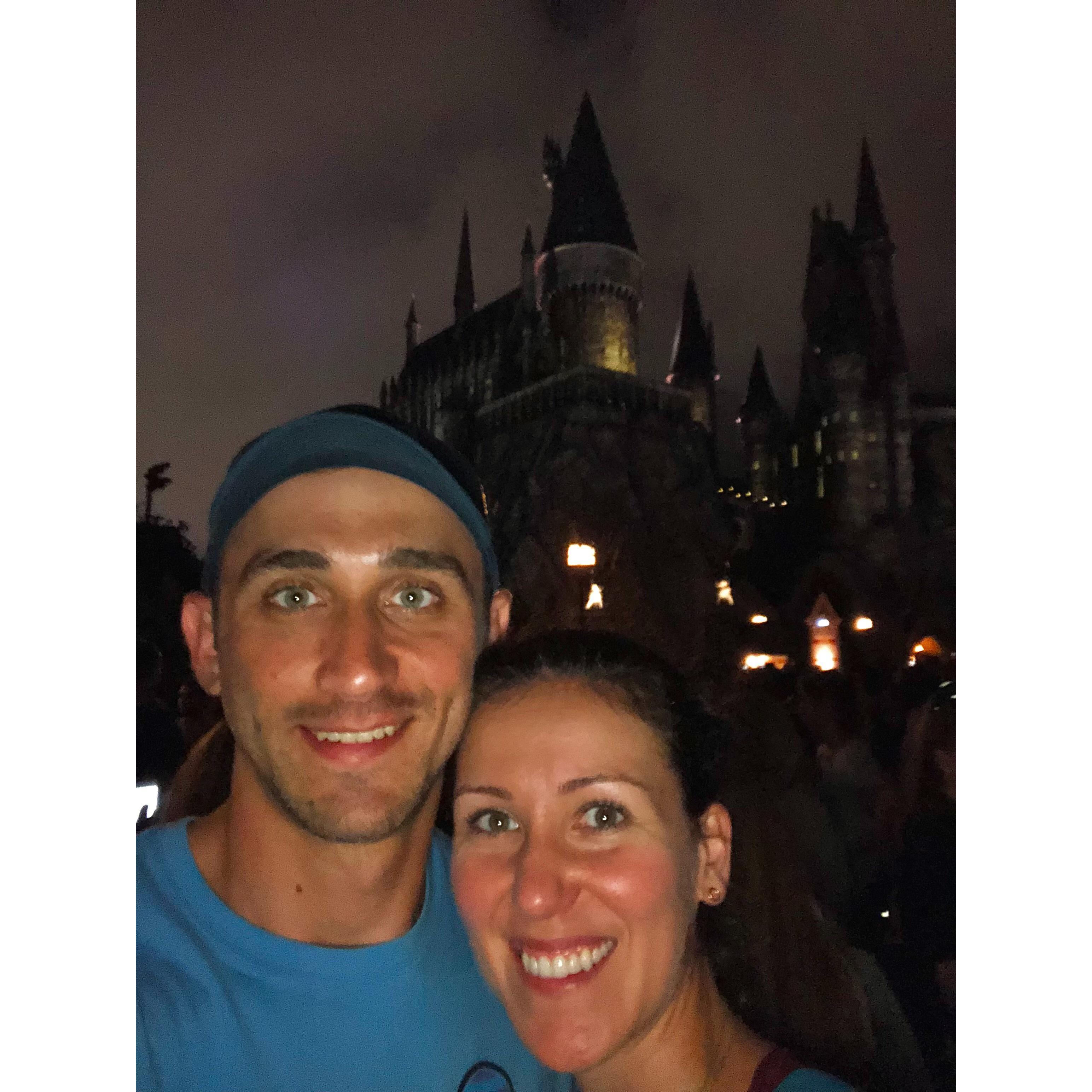 We made it to Hogwarts!