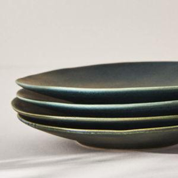 The Jasper Portuguese Stoneware Side Plates, Set of 4