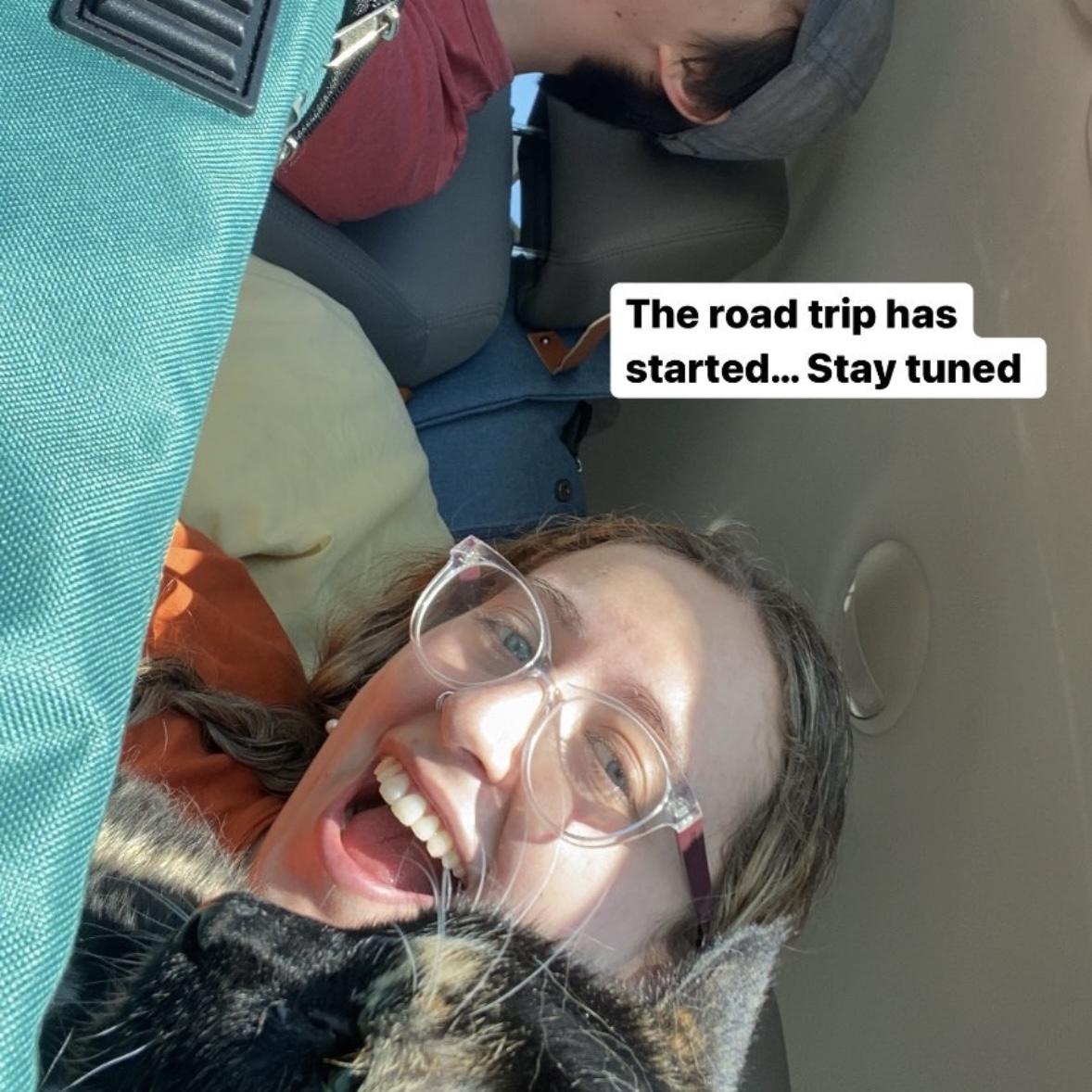 Moving across the country (Colorado to New Hampshire) together with Moxie!