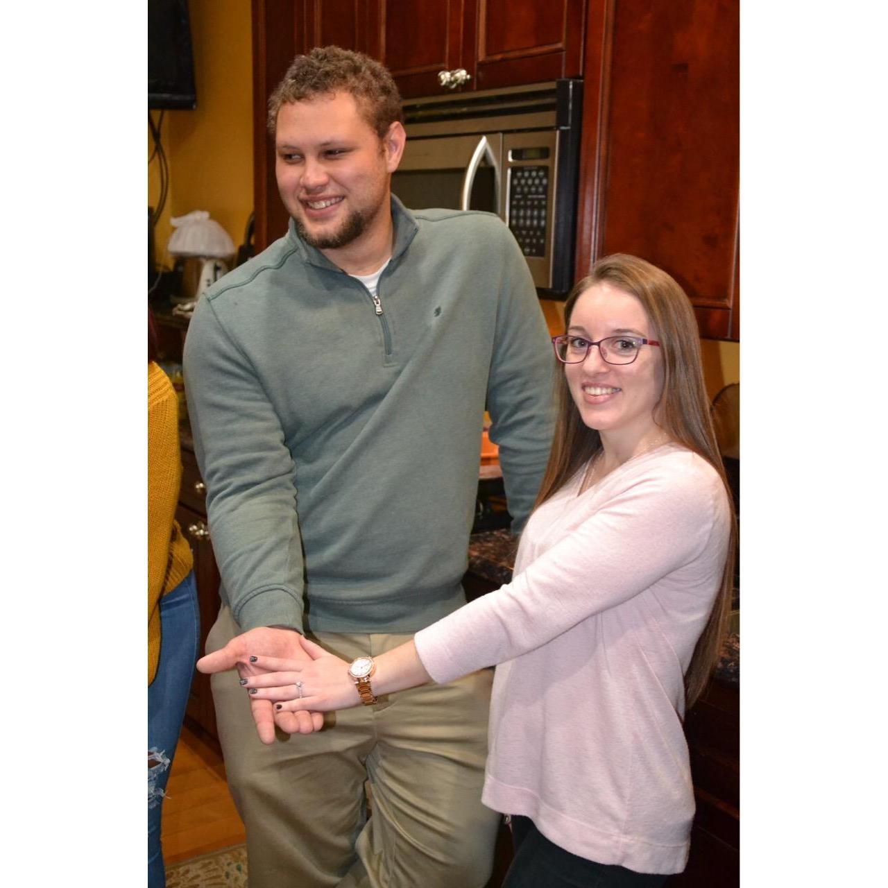 We're ENGAGED!!!
