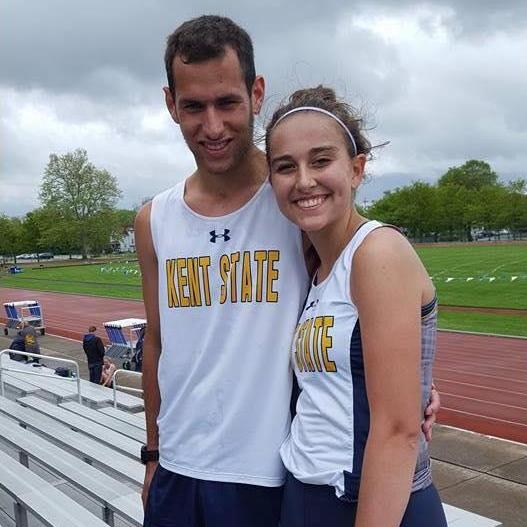 After we ran a 5k together on the track in the Spring of 2017!