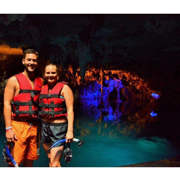 Swimming in a cenote