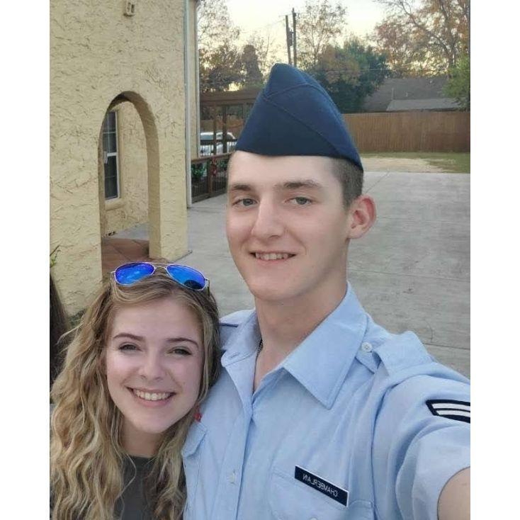 Gabriel's BMT graduation (2021)