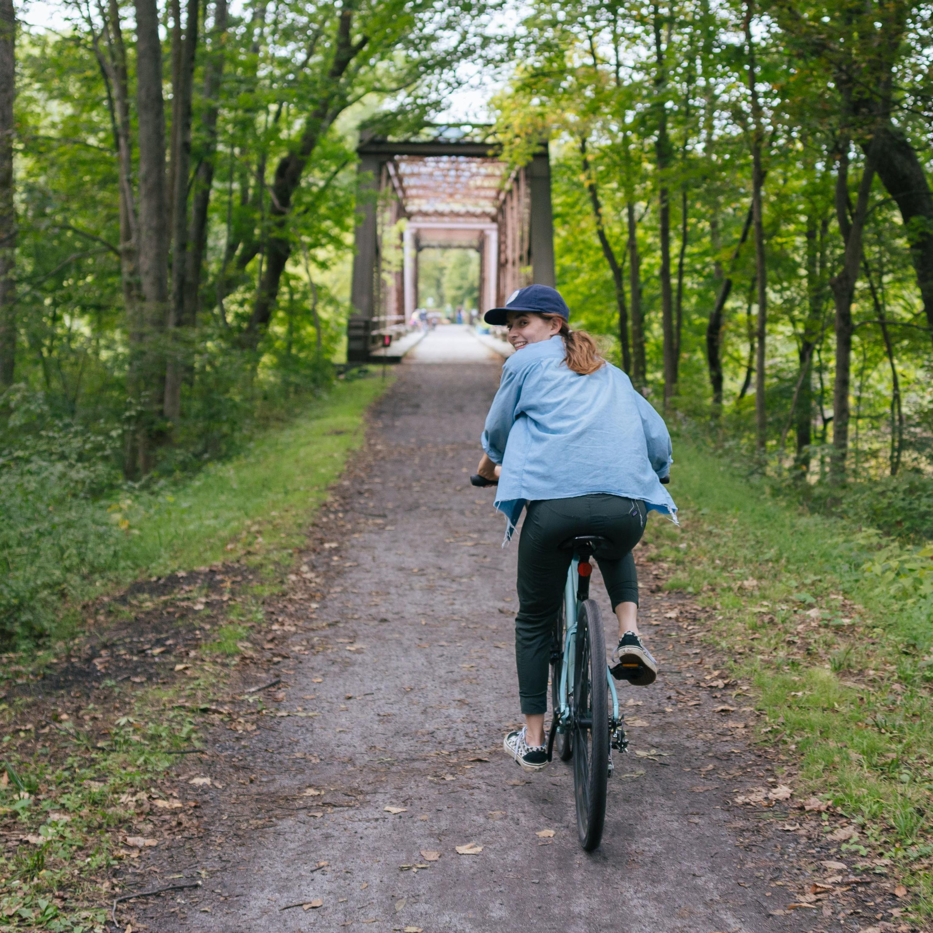 Bike rides on the Walkill Valley Rail Trail 