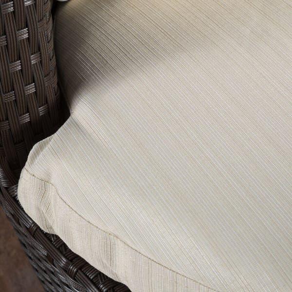 Kono 3-piece Wicker Chat Set by Christopher Knight Home - Black/White