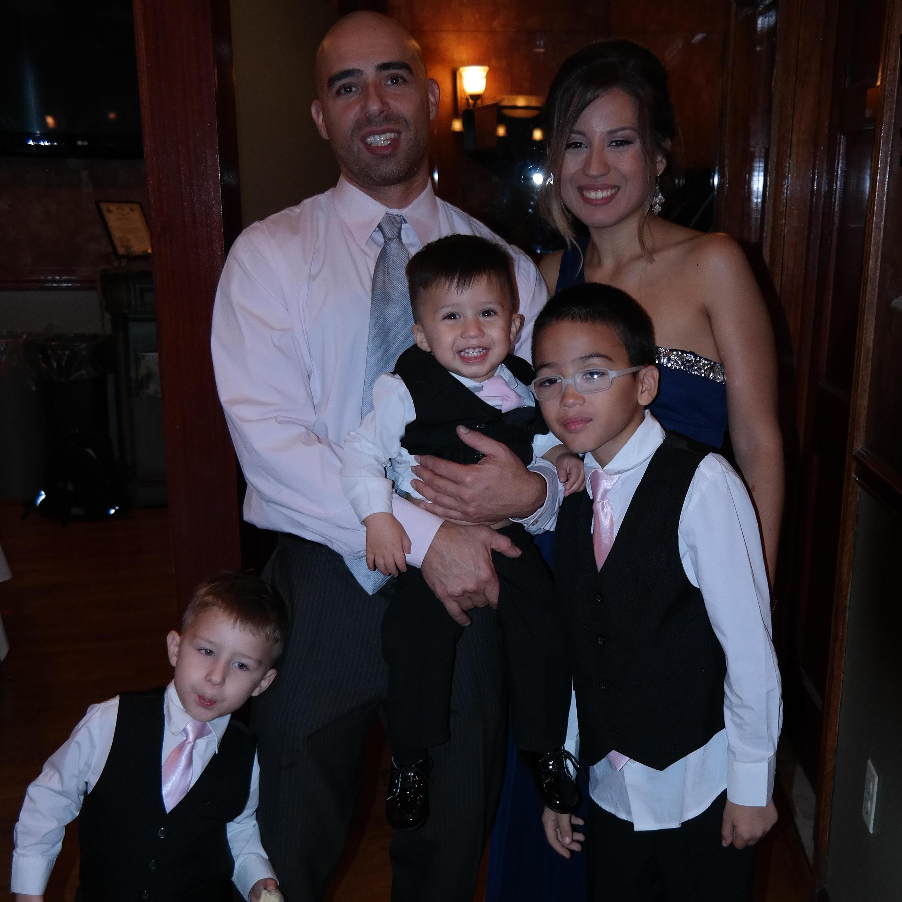 Engagement Party Family Pic
