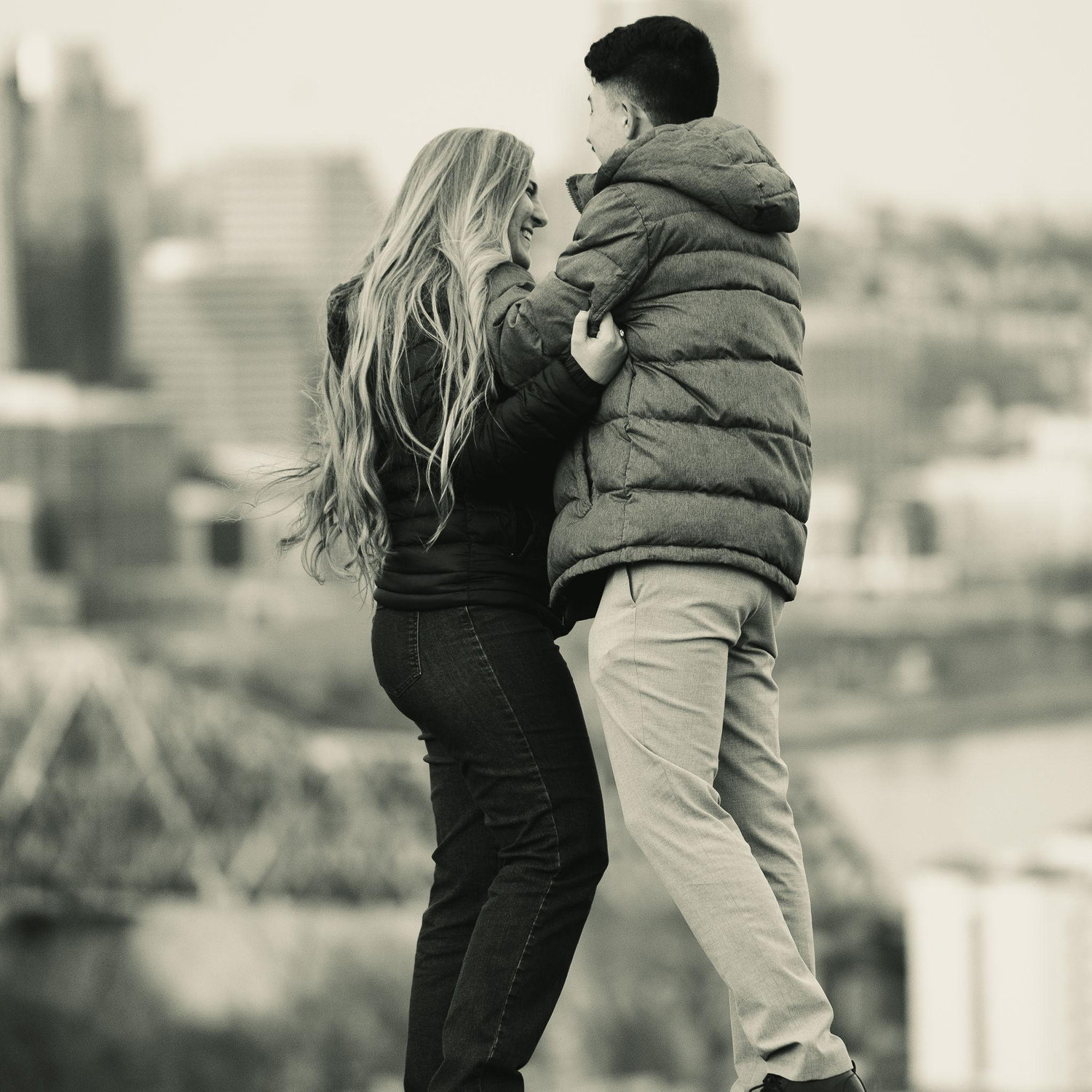 One of many engagement photos.