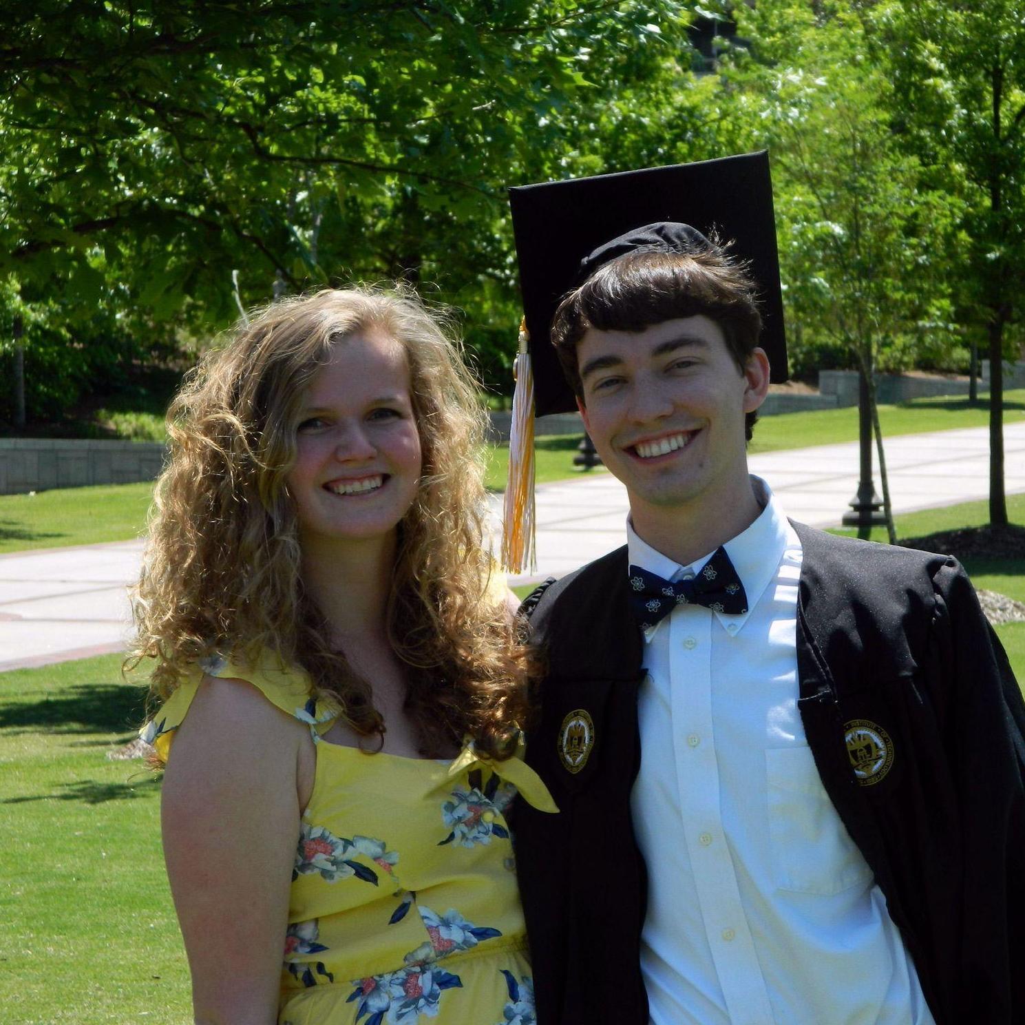 Alex's graduation from Georgia Tech in May 2017.