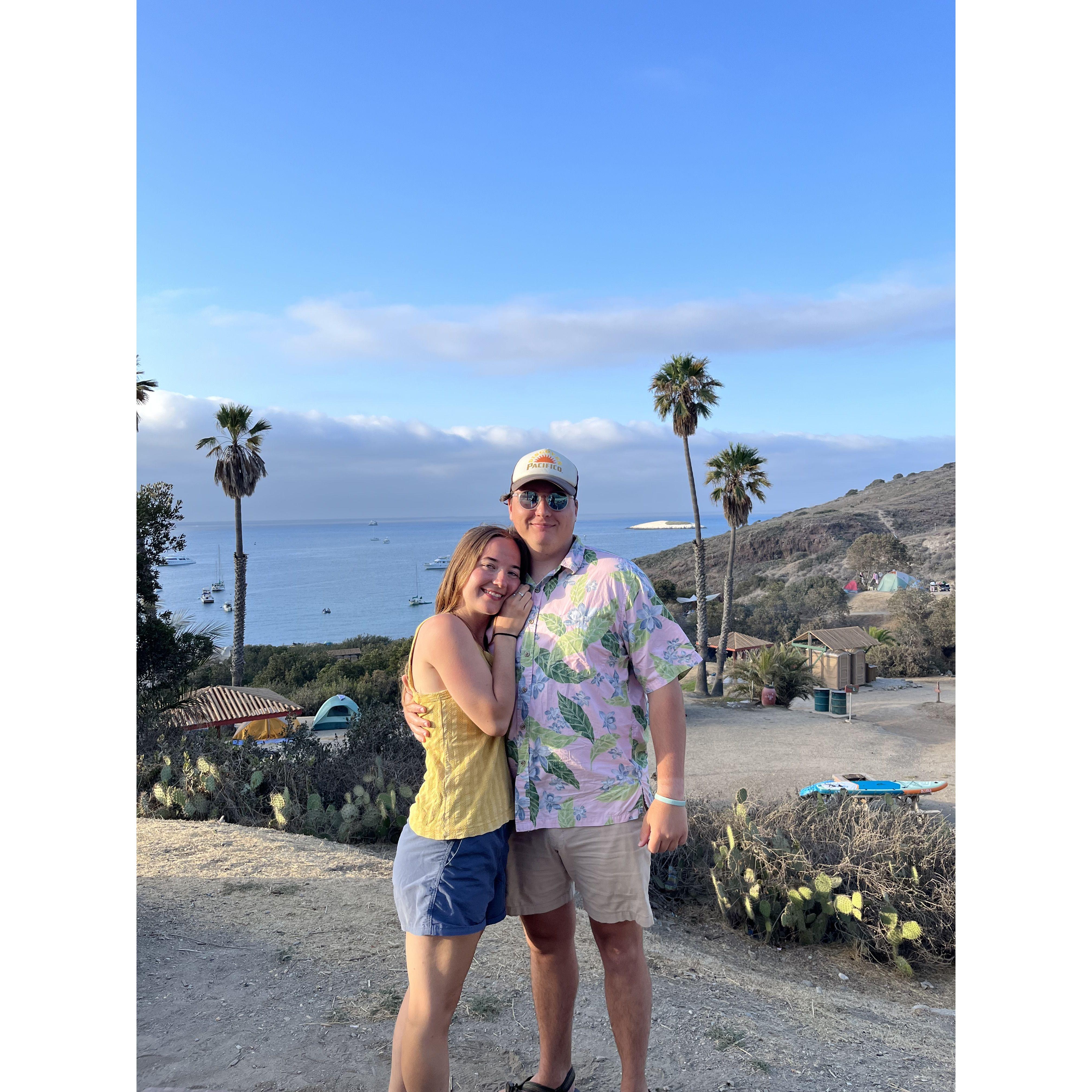 Camping in Catalina