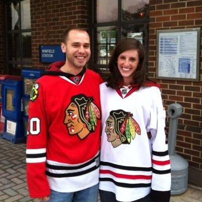 June 2013 - Off to a Blackhawks playoff game!