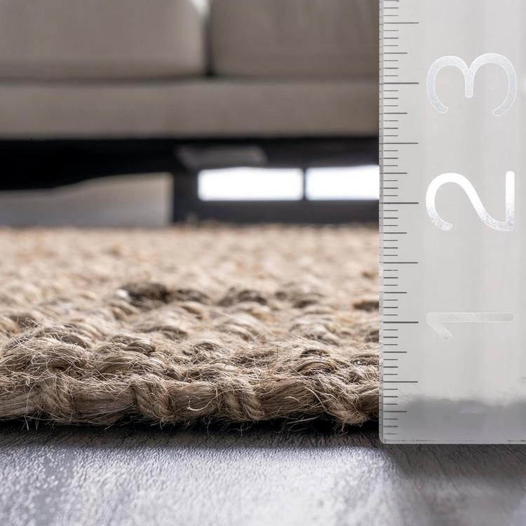 nuLOOM Rugs, Hand Woven Chunky Loop Jute Runner | Zola