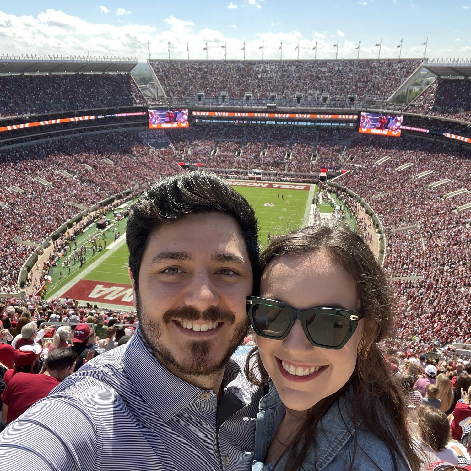 Michael’s first trip to the University Alabama (Roll tide!!) - October 2023