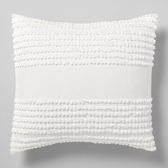 Candlewick Euro Sham, Stone White