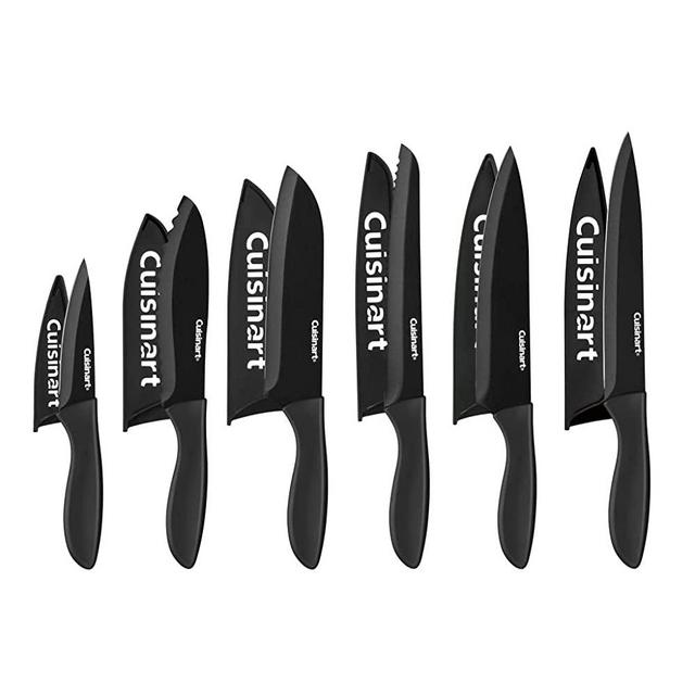 Cuisinart C77-12PMB Advantage-Cutlery-Set, 12-Piece, Black