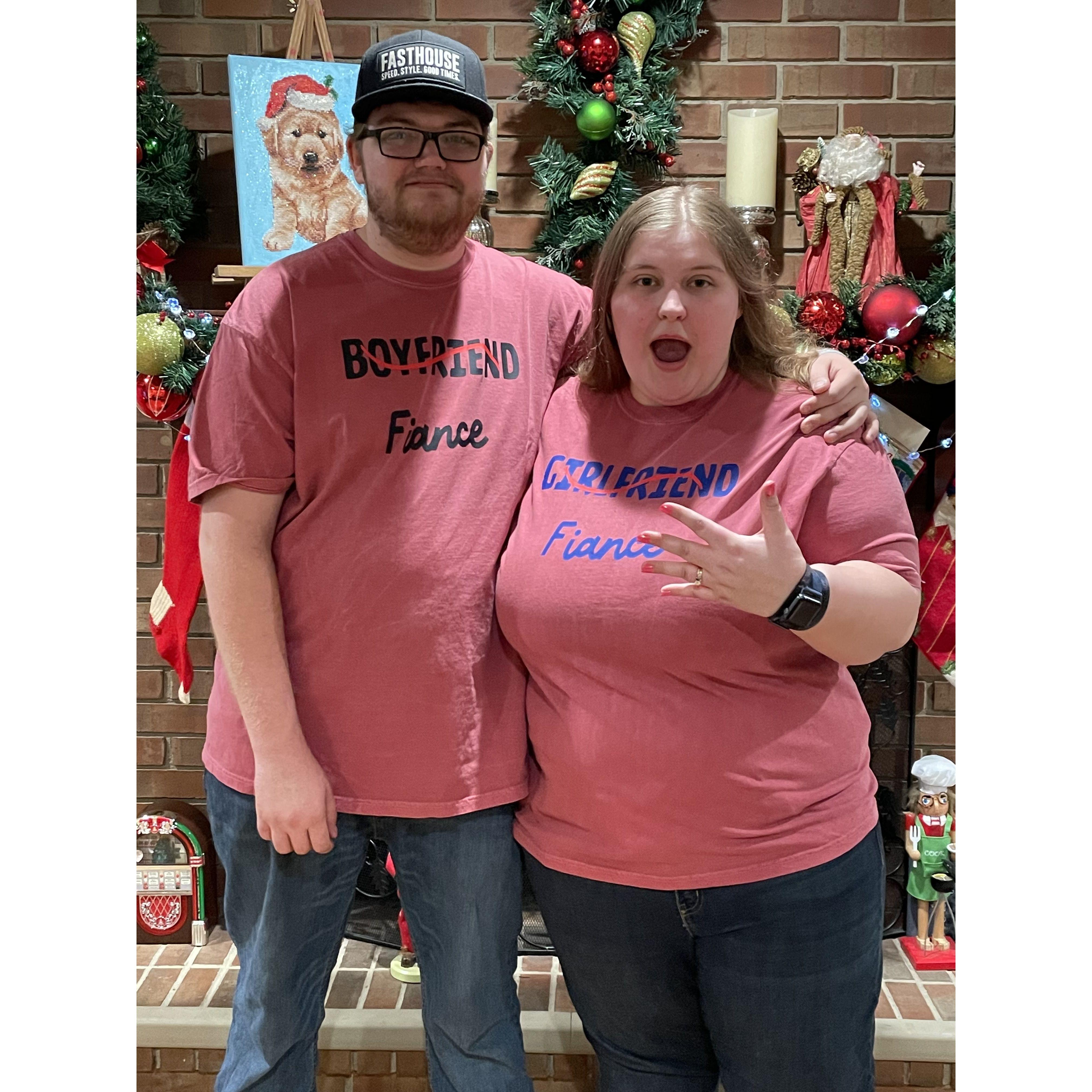 Us the day he asked me to be his WIFE!!