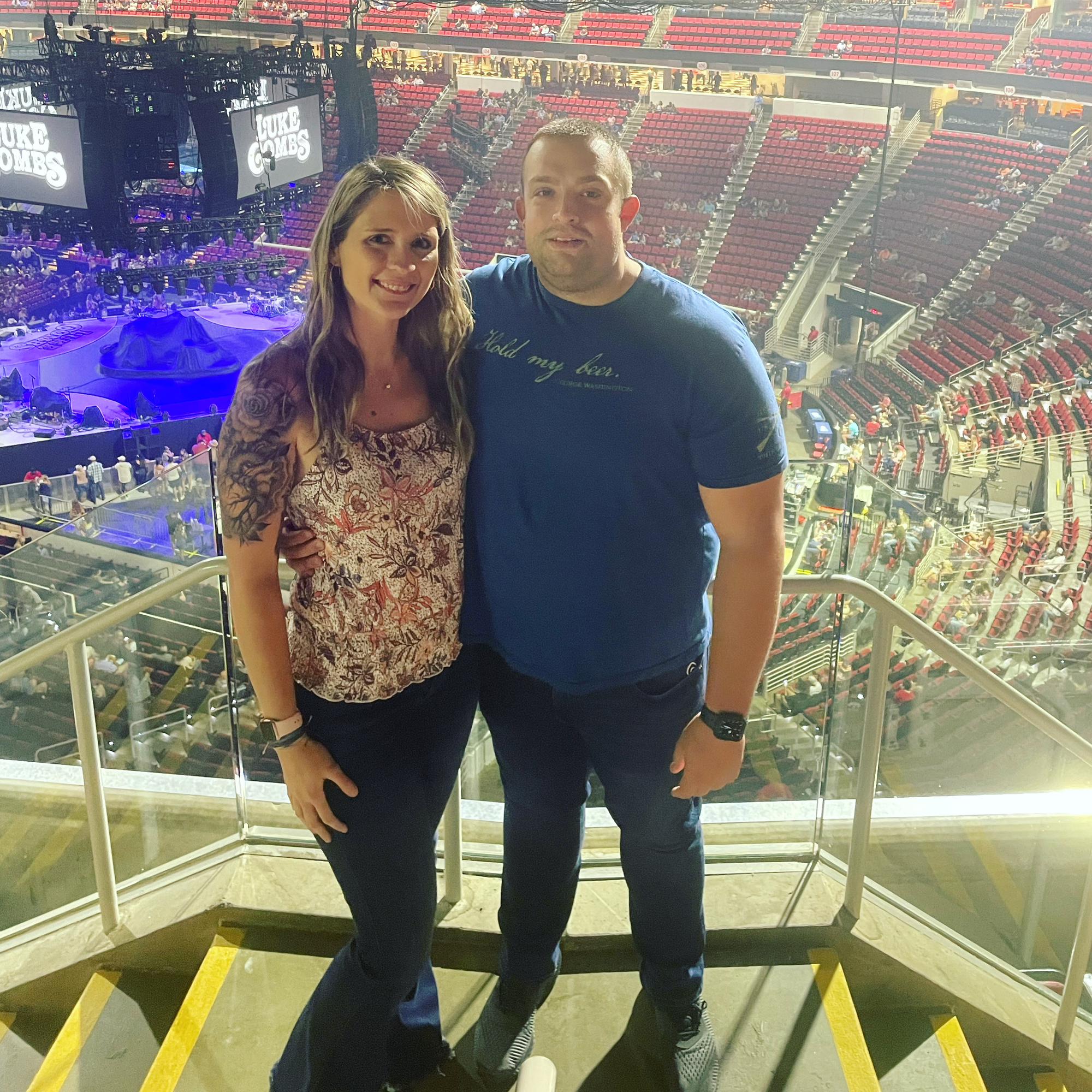 “Better together” -Luke Combs