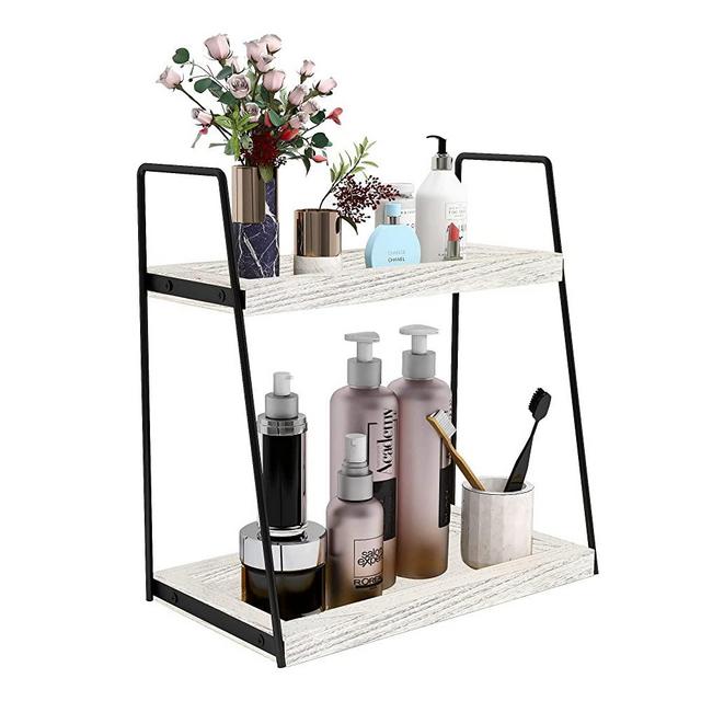 Ohuhu Over The Toilet Storage Shelf, 3-Tier Bamboo Bathroom