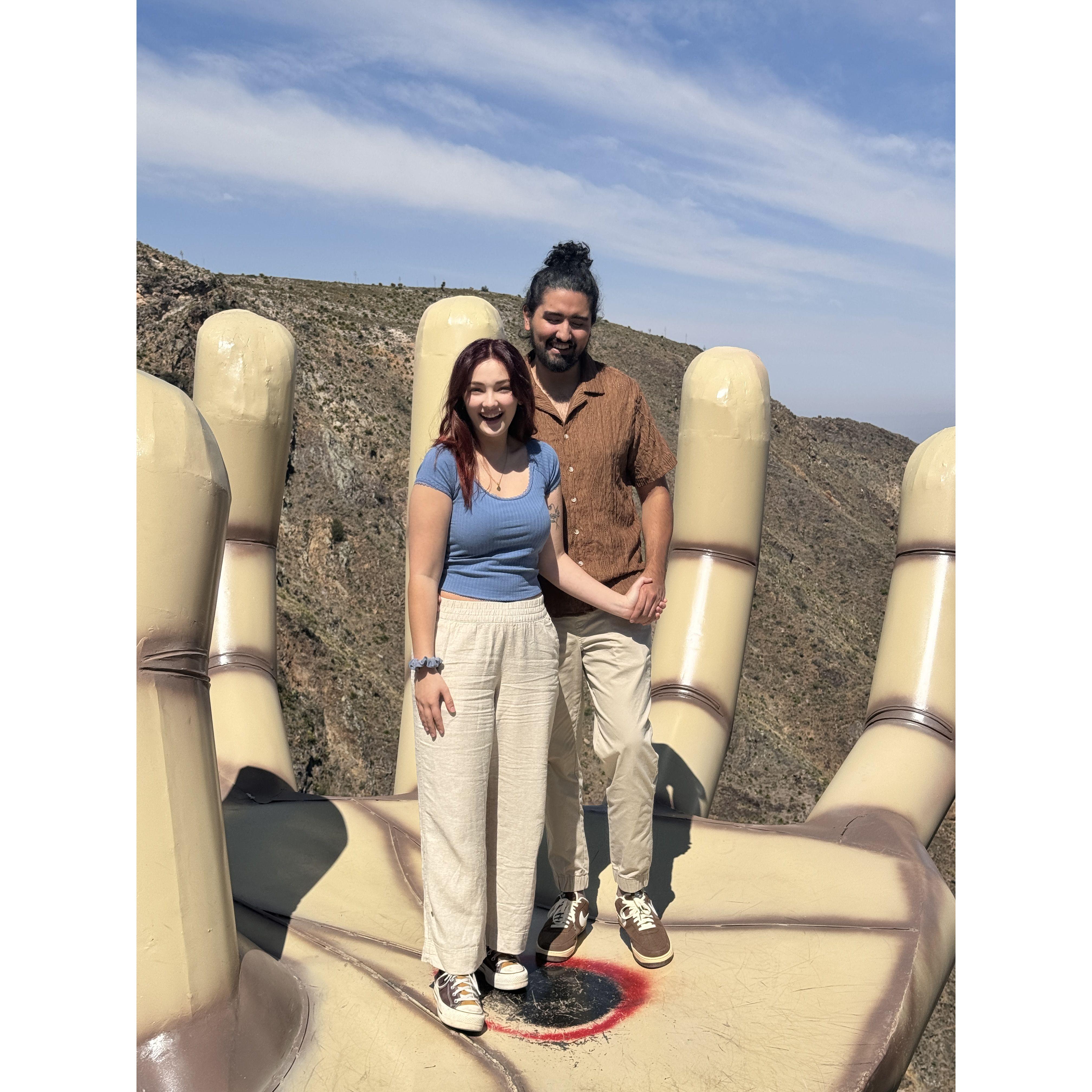 jasiel forcing me to face my fear of heights in mexico