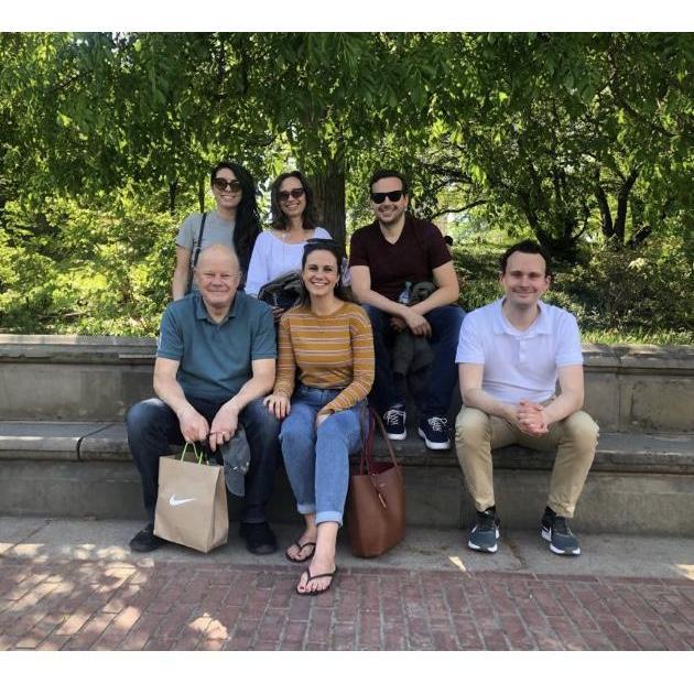 A walk through Central Park on our post-engagement surprise weekend, organized by Rob