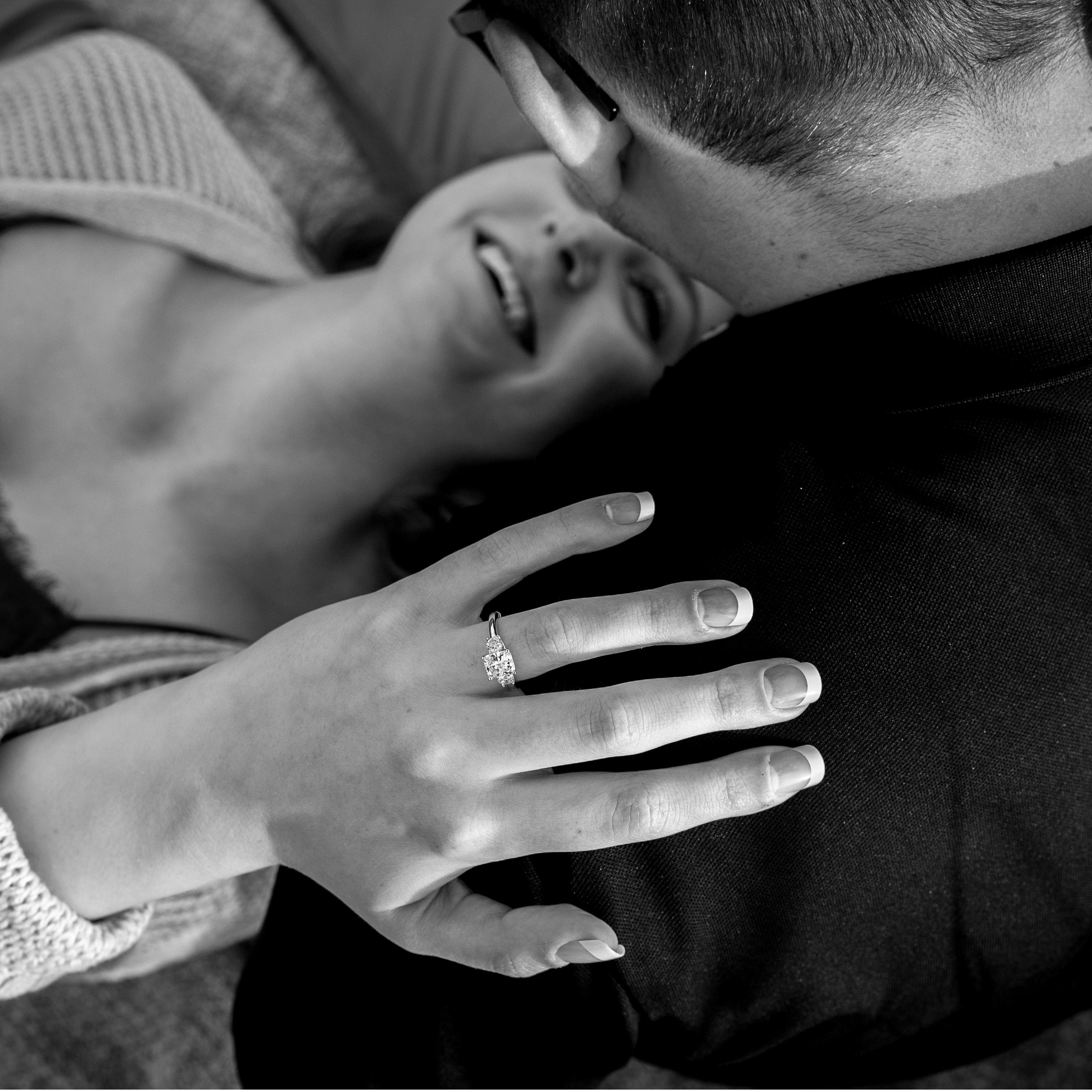 How beautiful is that ring?!