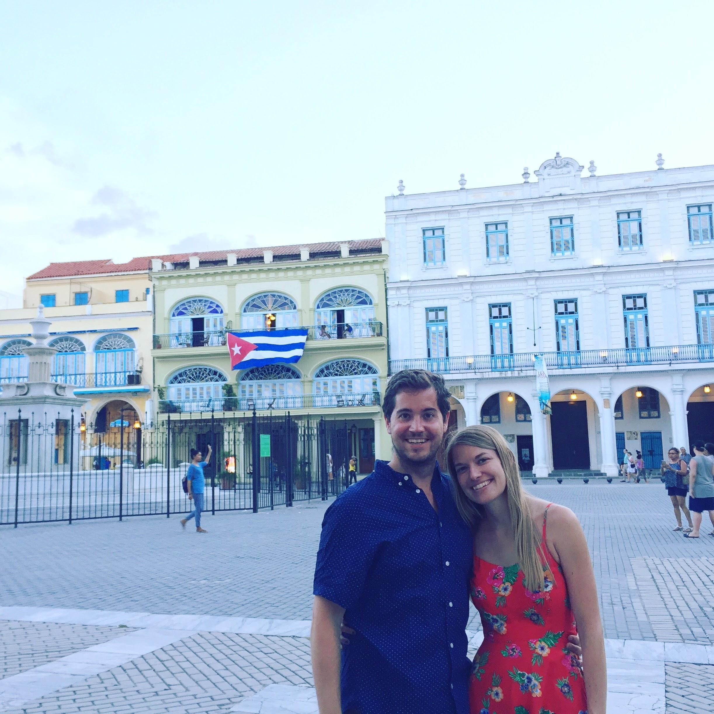 The least sweaty photo of us from Havana
July 2018