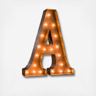 Letter Marquee Light