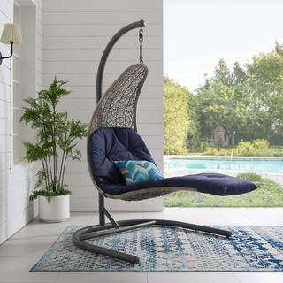 Landscape Hanging Chaise Lounge Outdoor Swing Chair