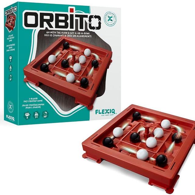 FlexiQ • Orbito • Jeu de Stratégie Rapide Pour Enfants, en Famille ou Entre Amis • Observation, Rapidité, Perception, Réaction, Réflexes • Rapide et Facile • 7 ans et Plus • FXG502CA