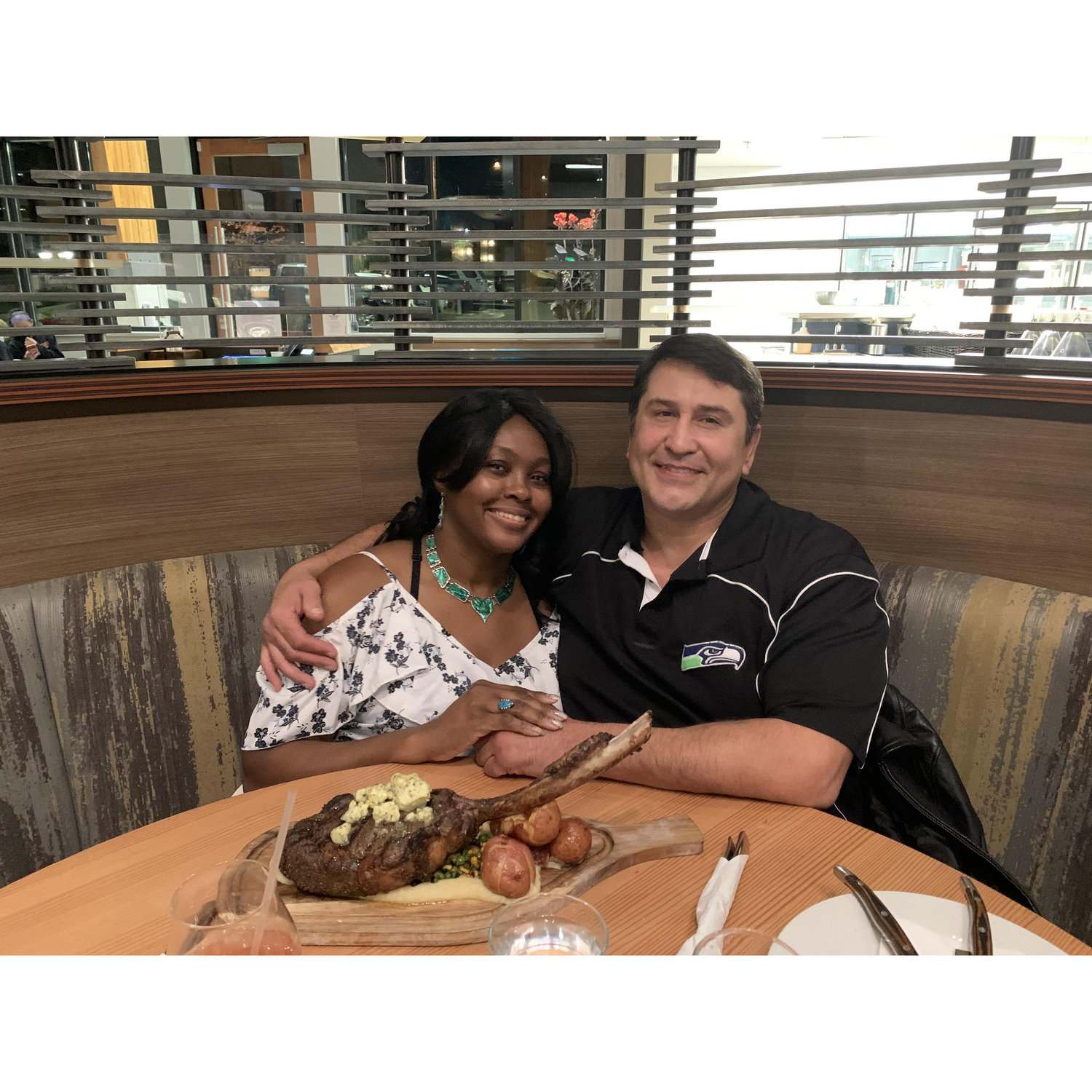 We always celebrate the anniversary of our first date!