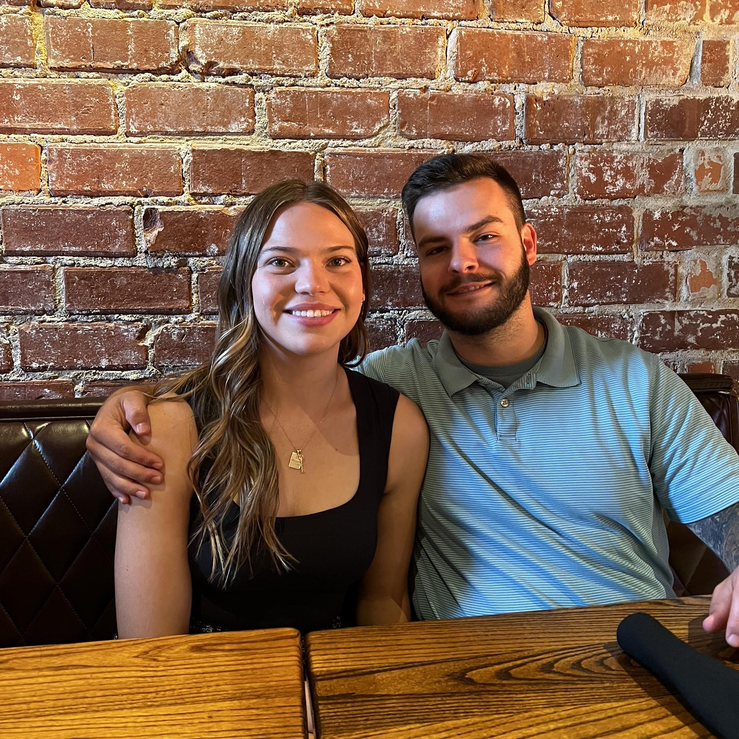 The day we got engaged 🤍