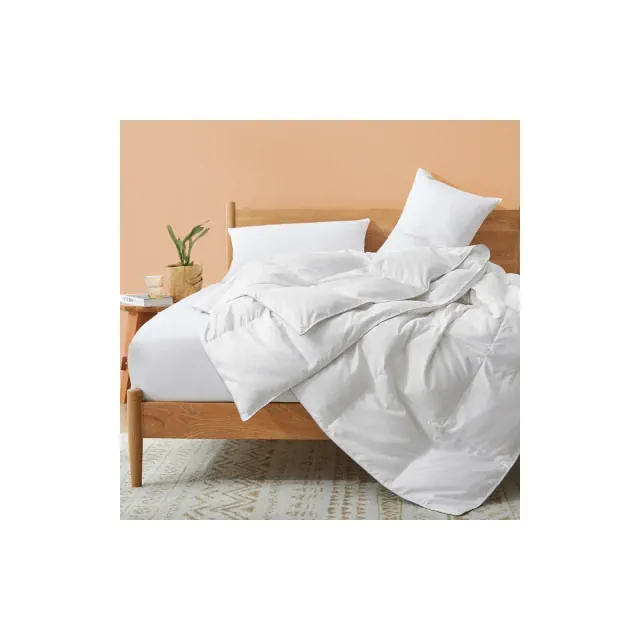 Peace Nest Lightweight Warmth White Goose Feather Down Comforter Duvet Insert White, King
