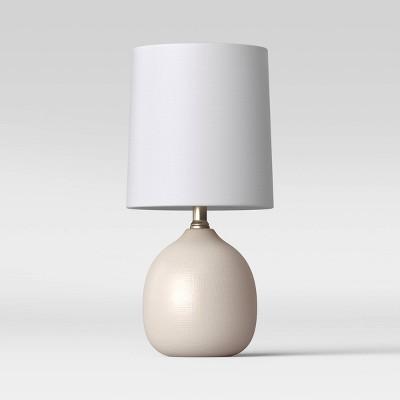 Ceramic Pattern Accent Lamp White - Threshold™