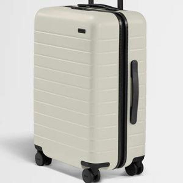 The Bigger Carry-On Suitcase in Salt White | Away Travel