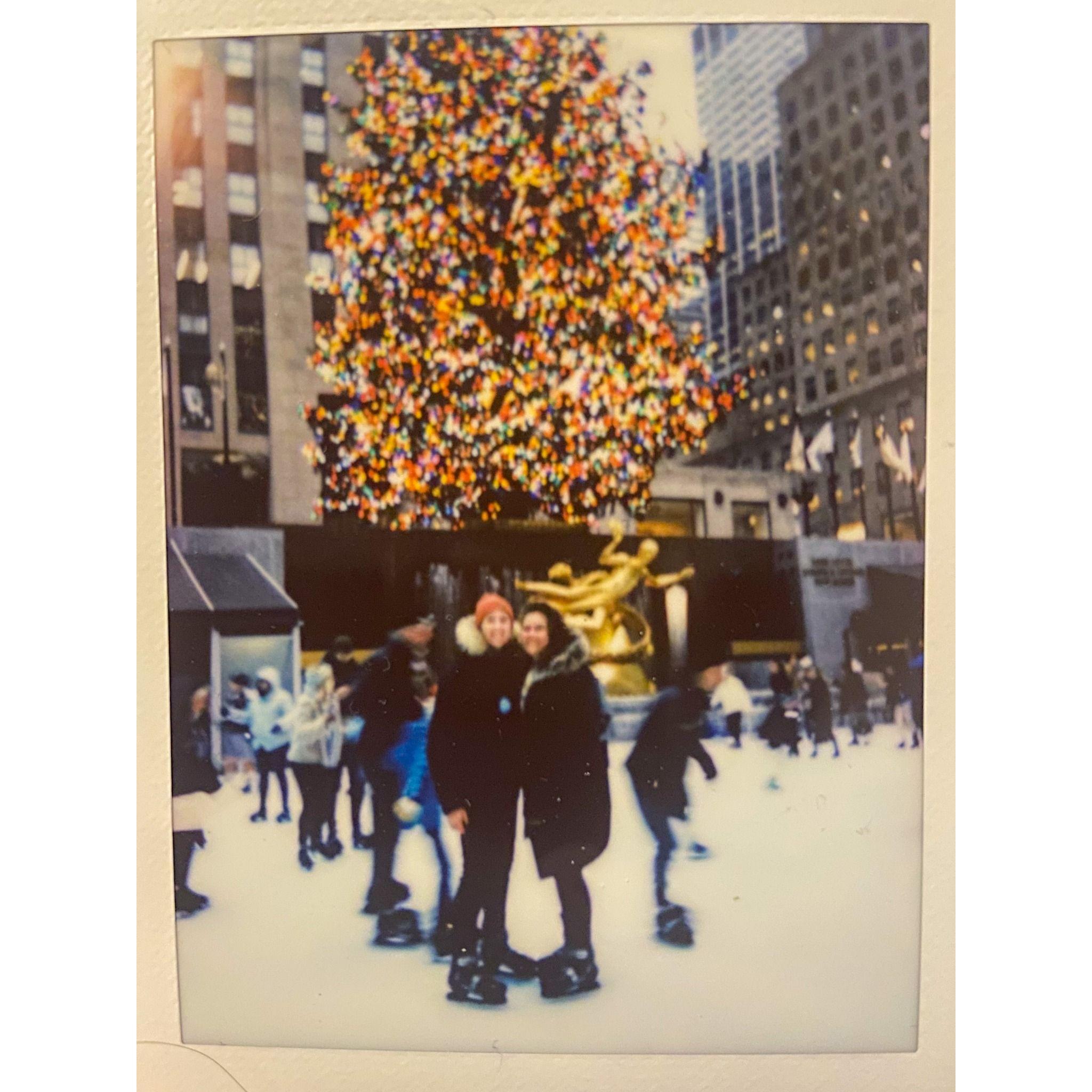 December 2022 - Ice Skating in Rockefeller Center
