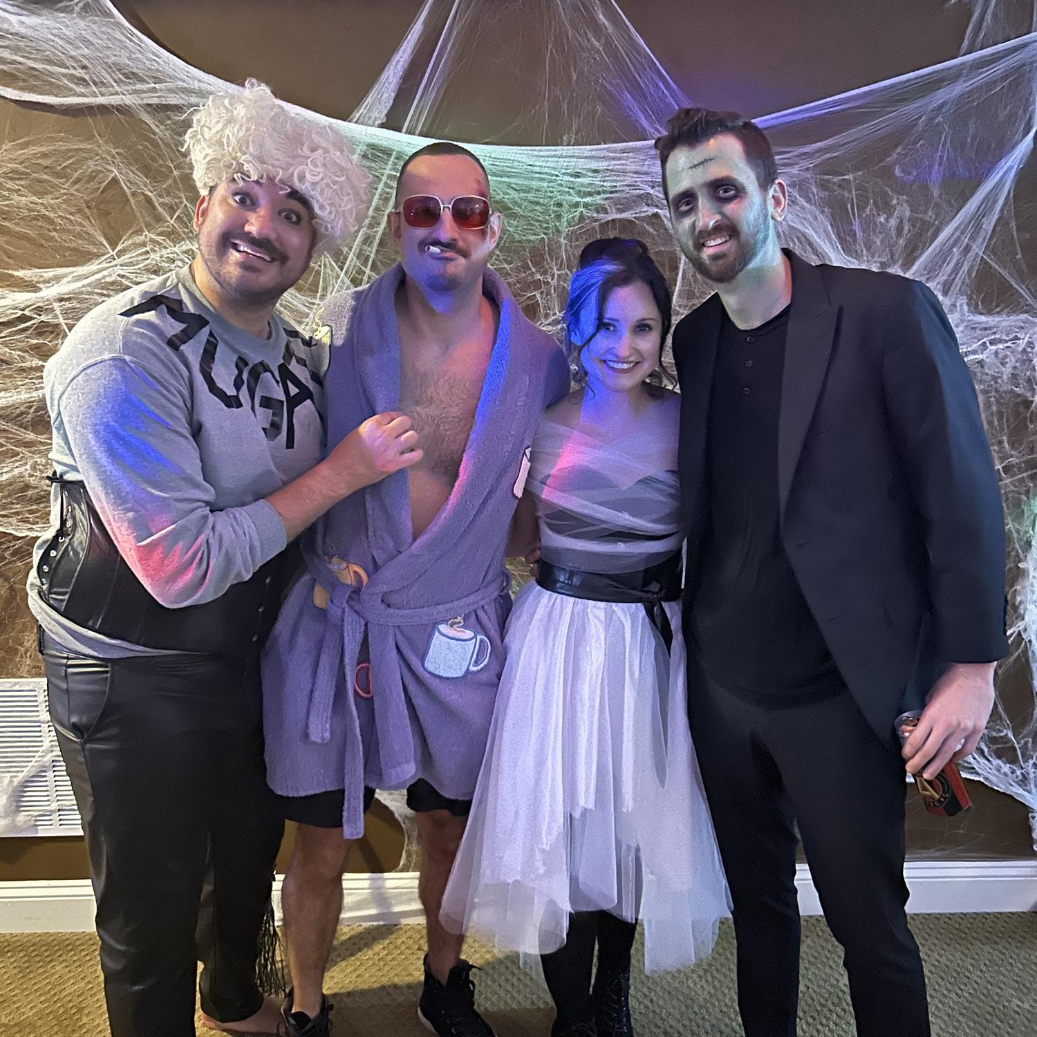 At Dave and Taylor’s annual Halloween party