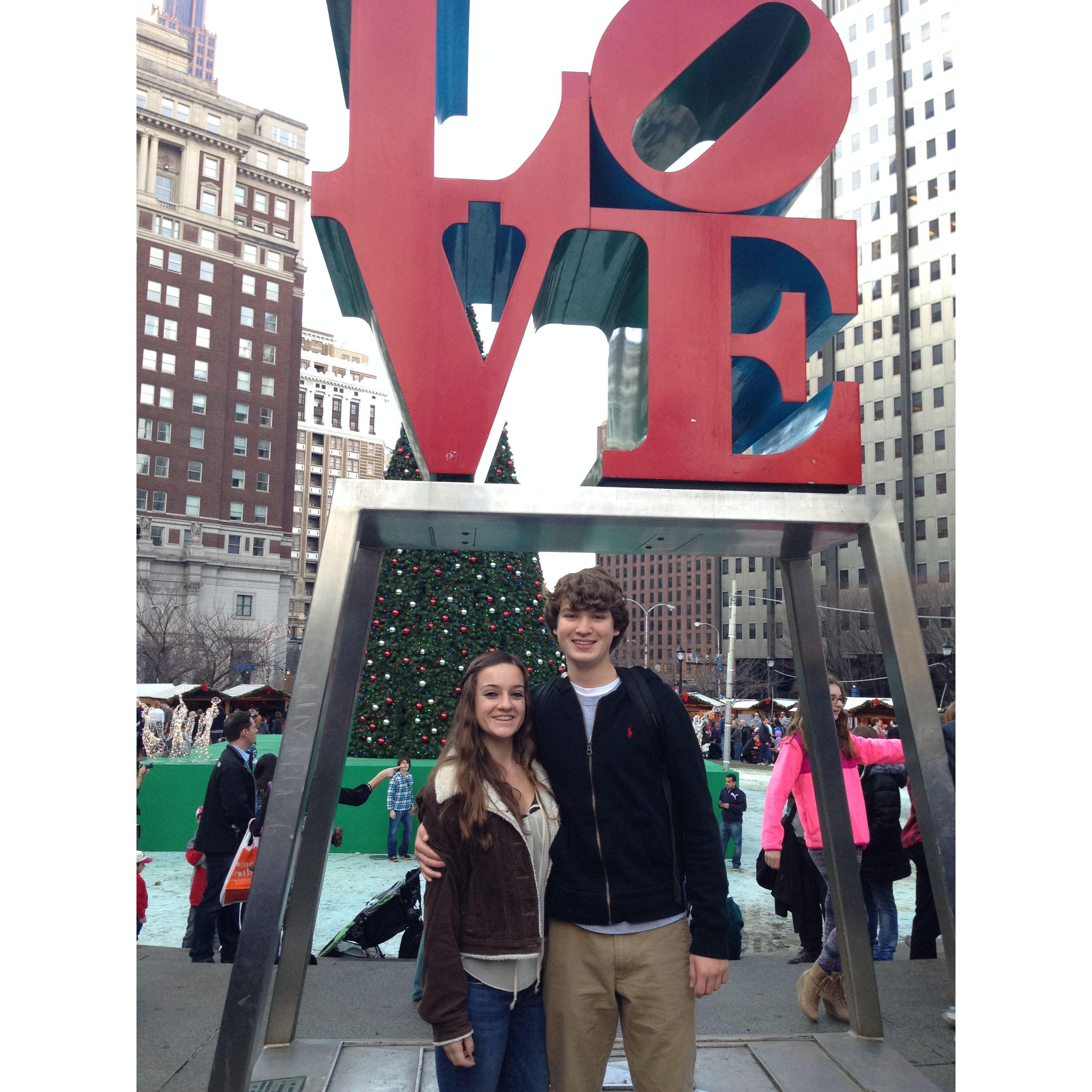 Our first official picture together! 2013
