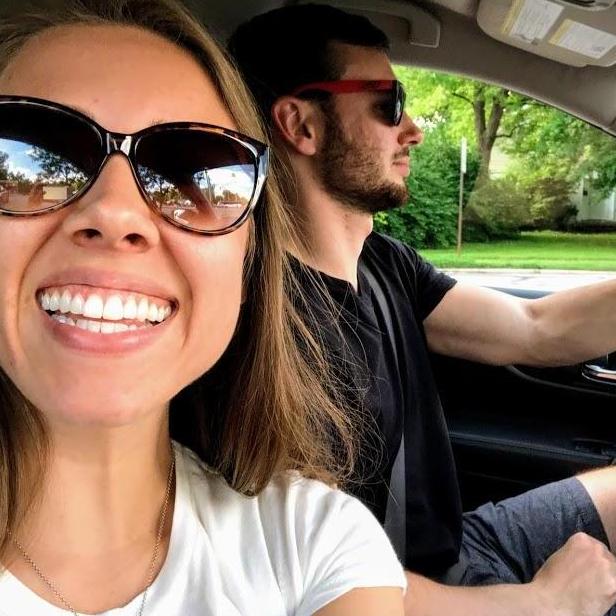 May 2019: We bought our first car together!