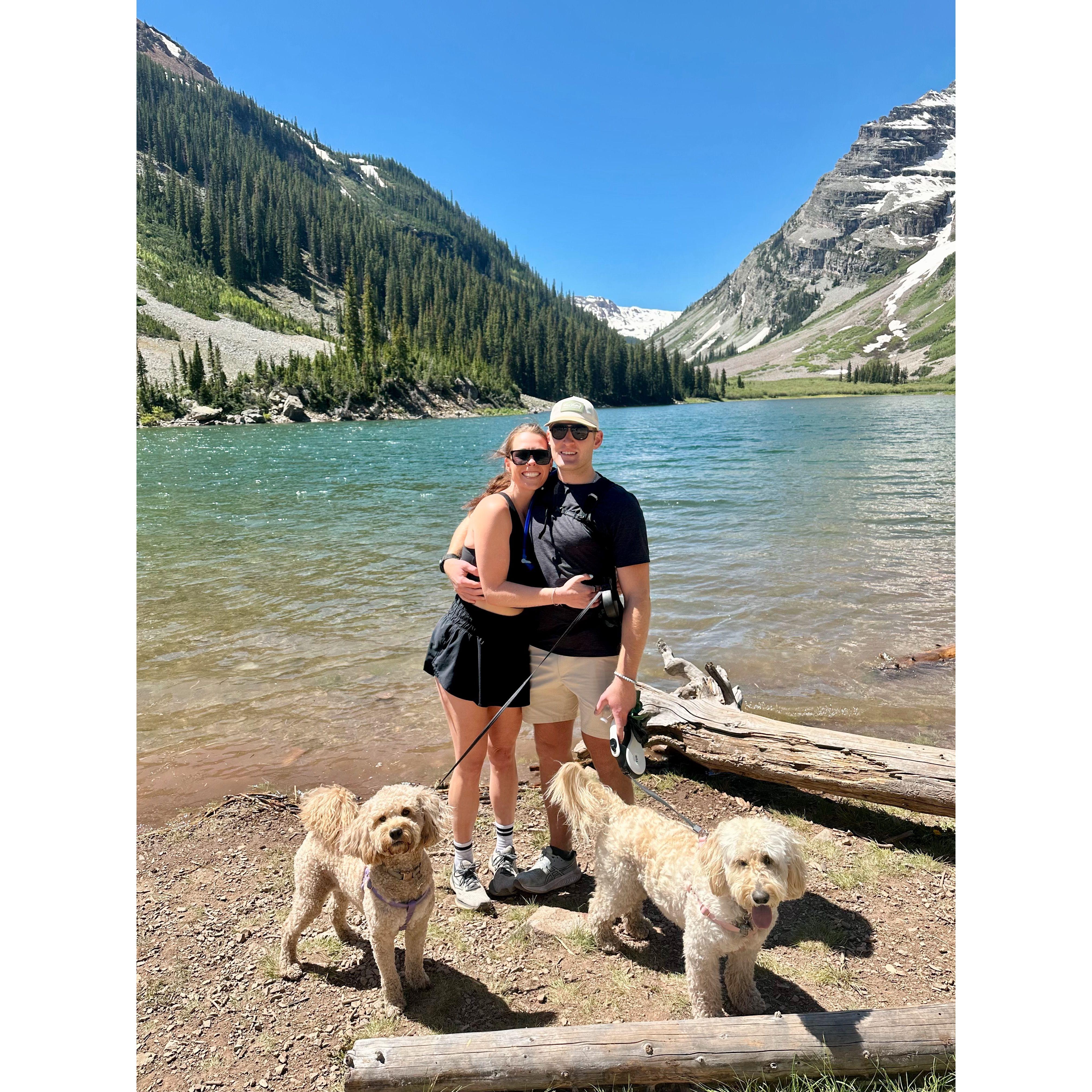 Hike up to Crater Lake!!