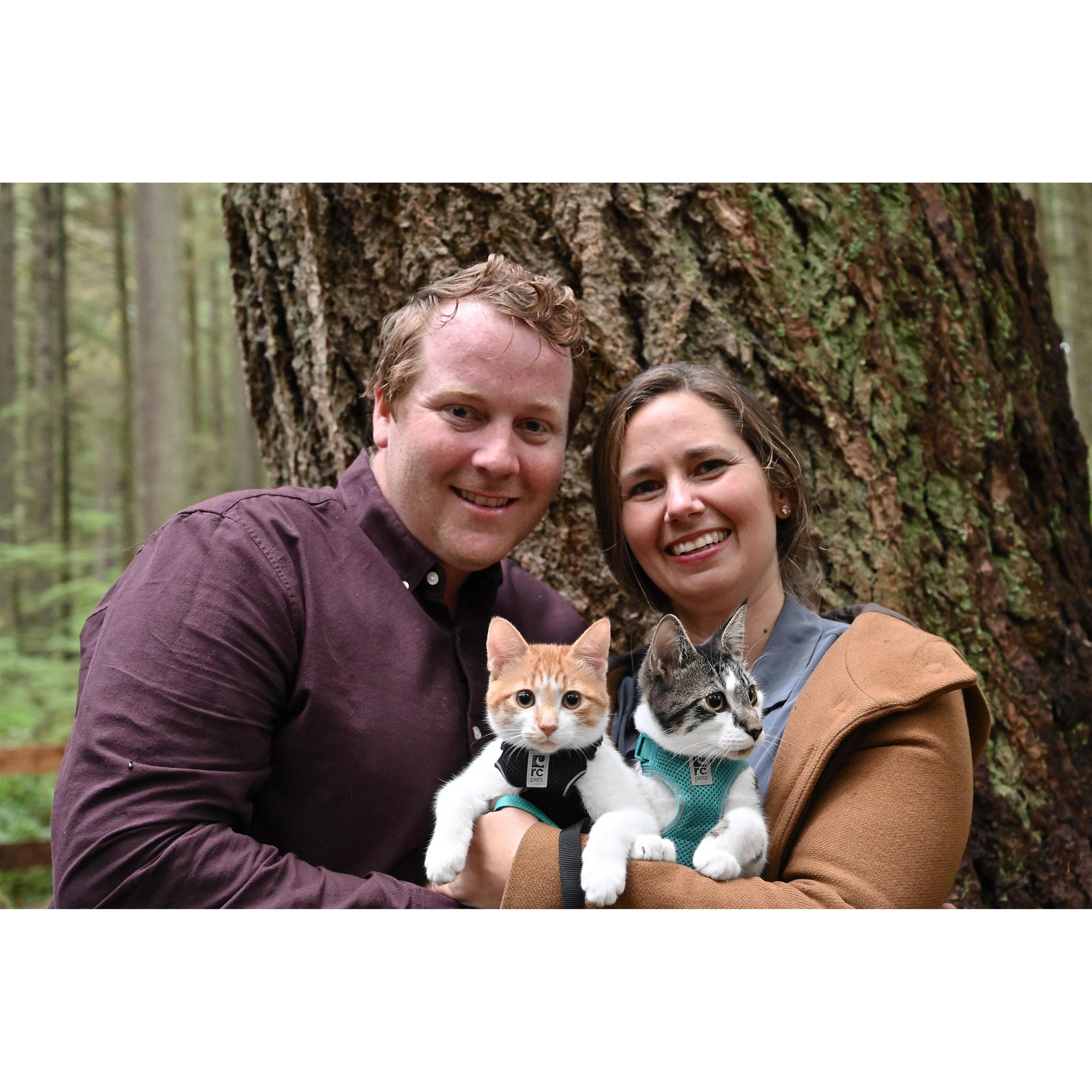 In 2021 we added Jesse (left) and Walter (right) to our family :)