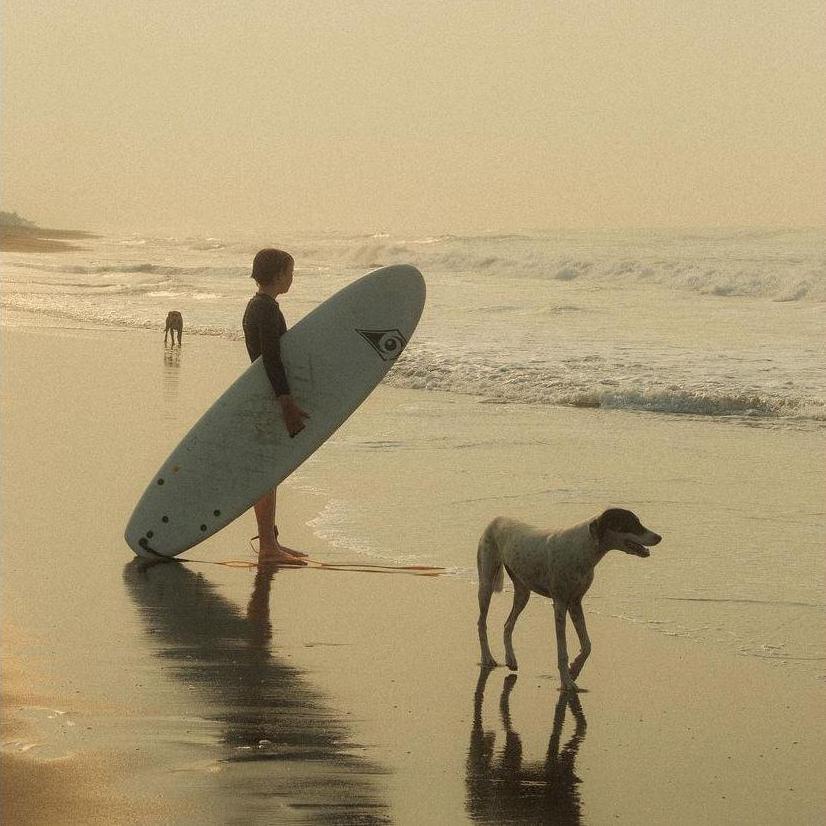 Surfing at El Paredon