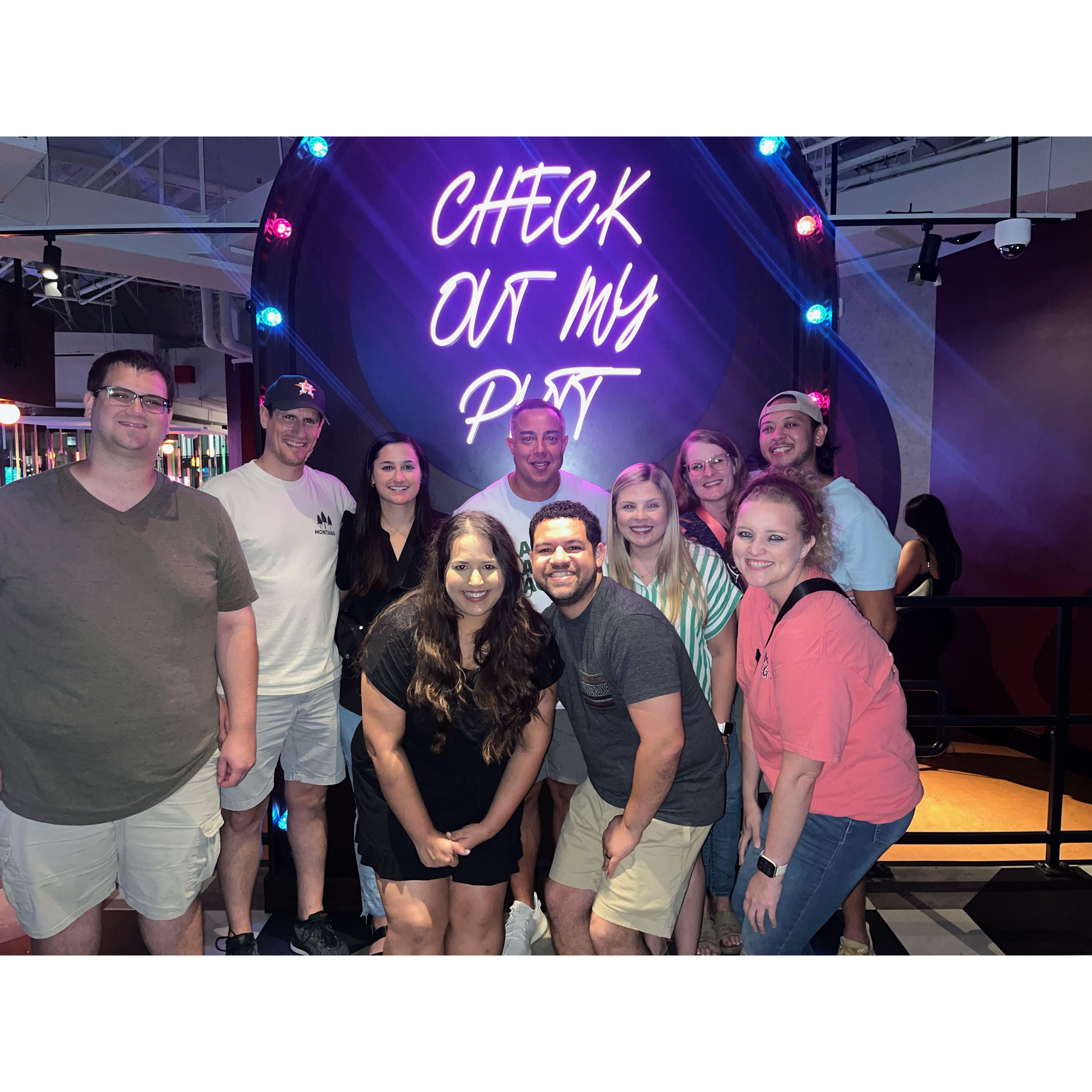 C-group outing in Houston in August!